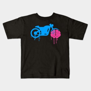 Brain Bike Kids T-Shirt